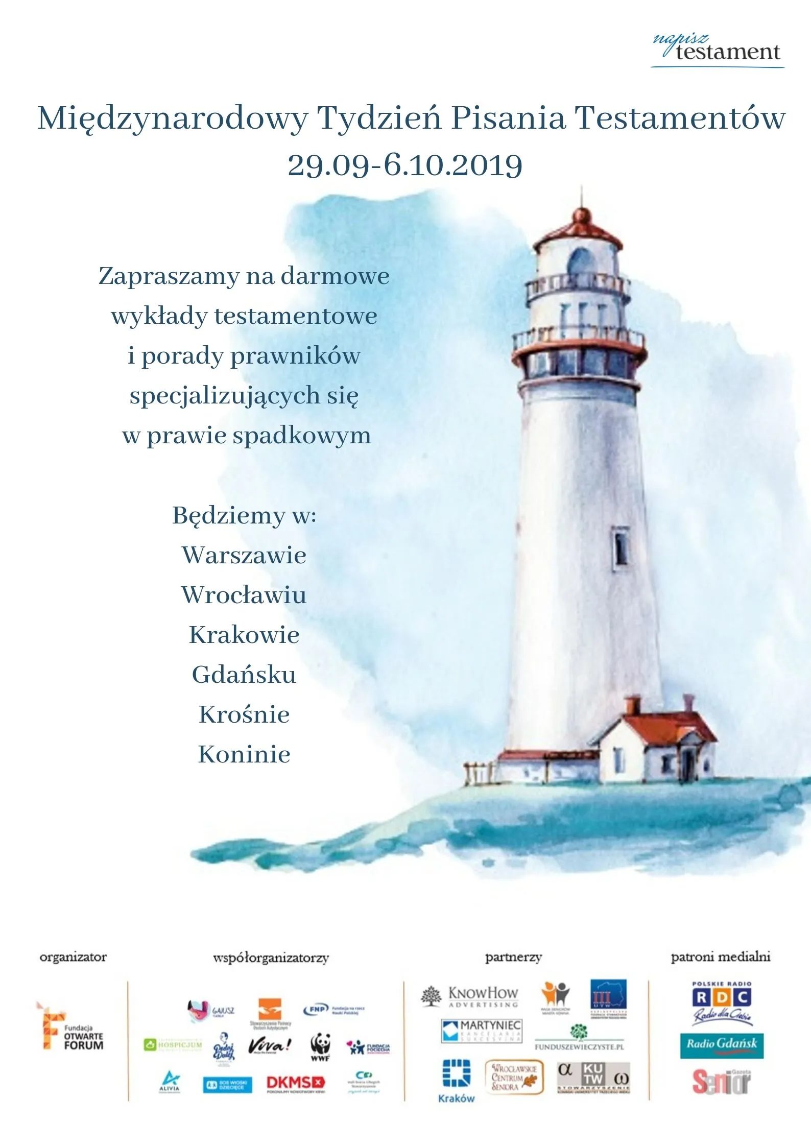 Tydzień testamentowy już wkrótce!